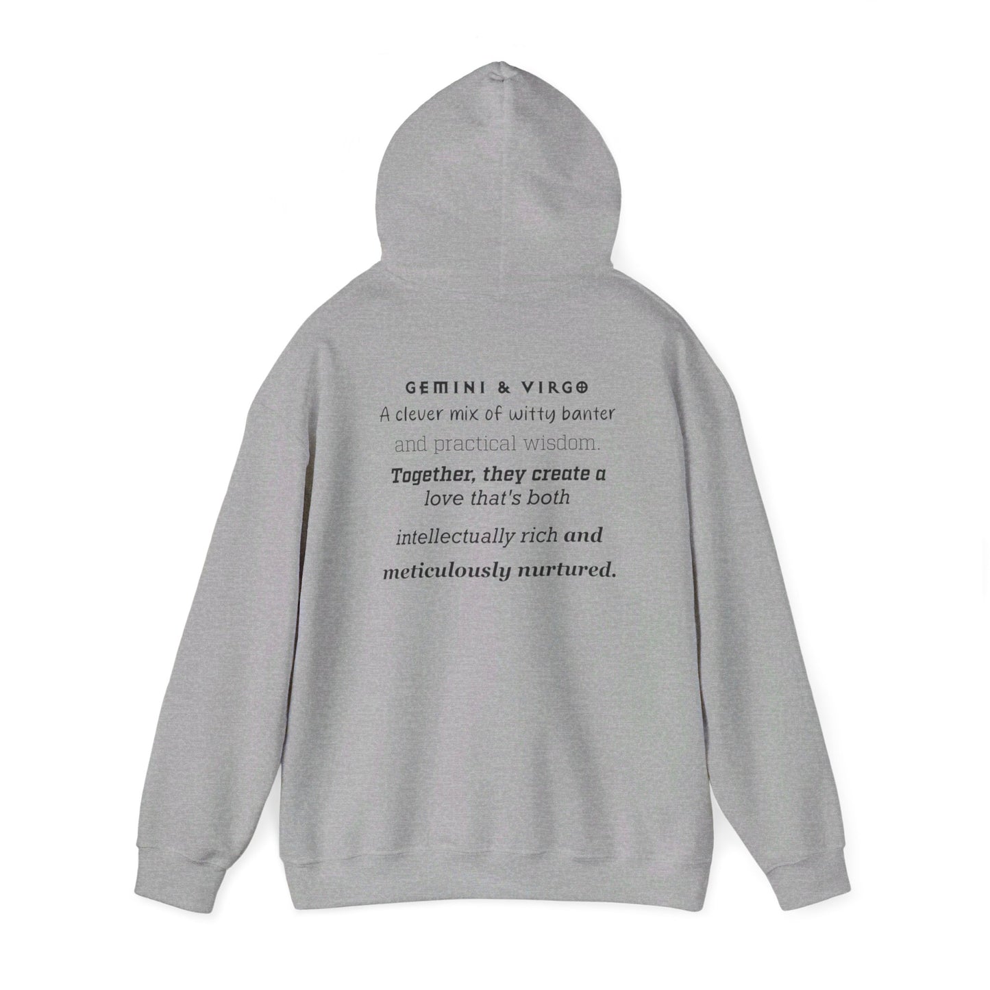 Astrology Love Gemini Virgo Hoodie Sweatshirt