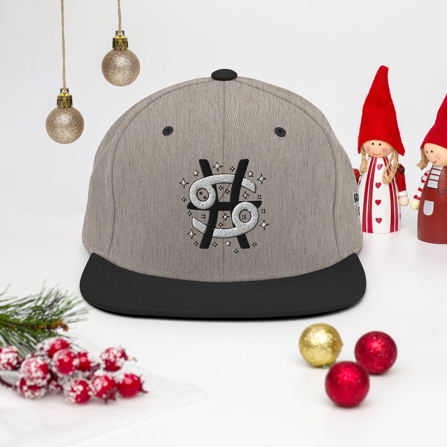 Gemini/Pisces Zodiac Snapback Hat