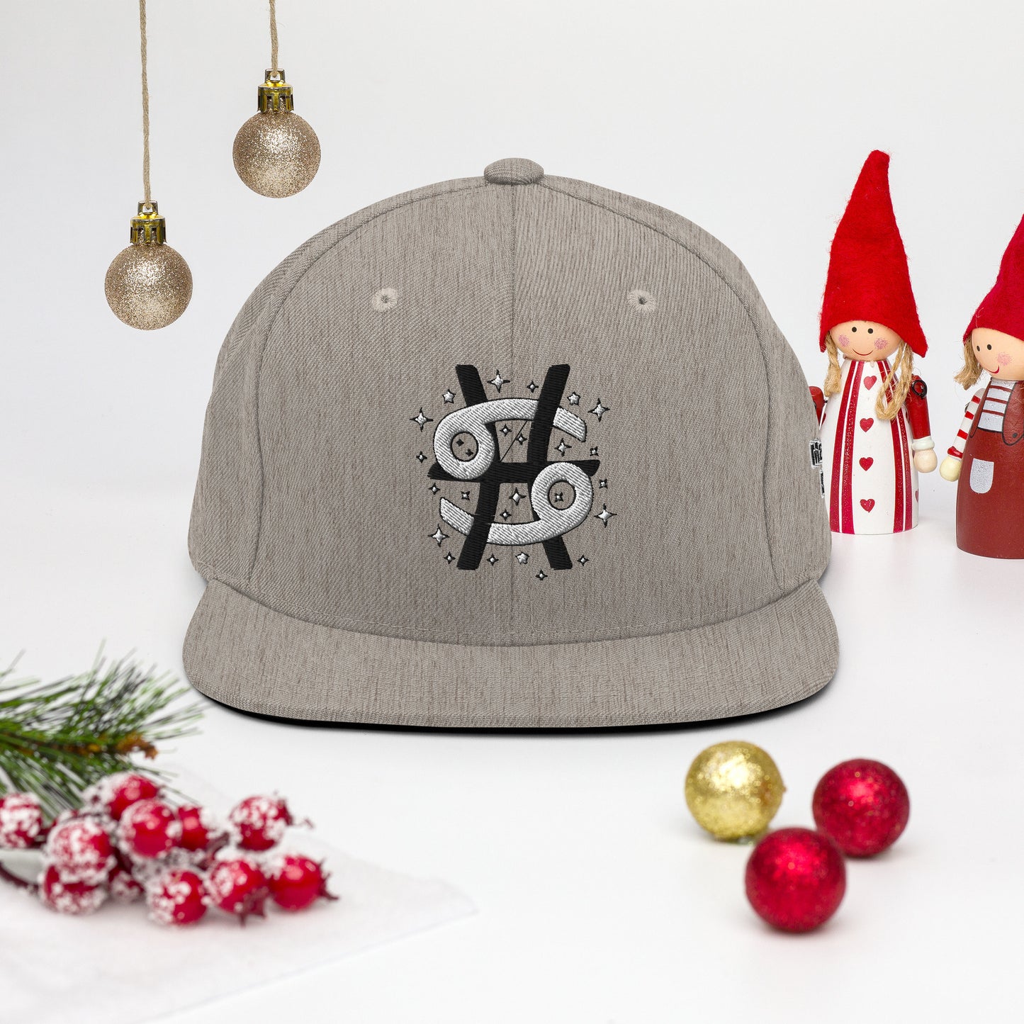 Gemini/Pisces Zodiac Snapback Hat